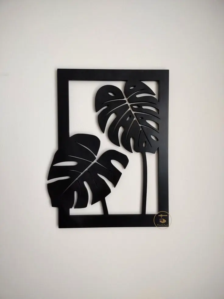 Monstera Leaf Wall Art